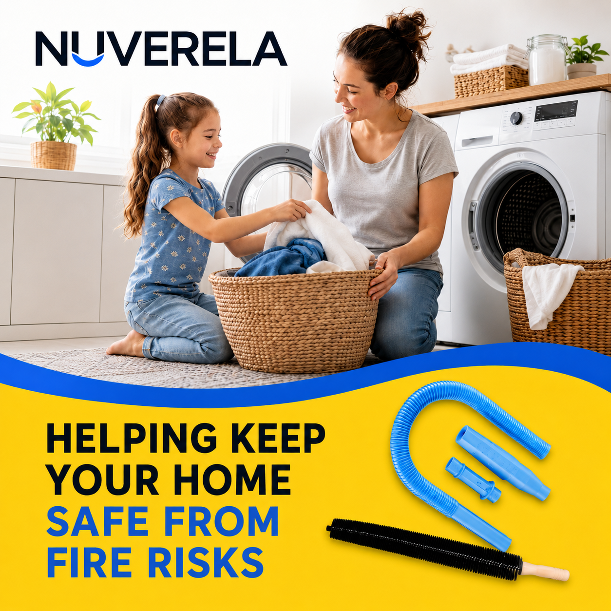 Nuverela DeepReach™ Dryer Vent Cleaning Kit