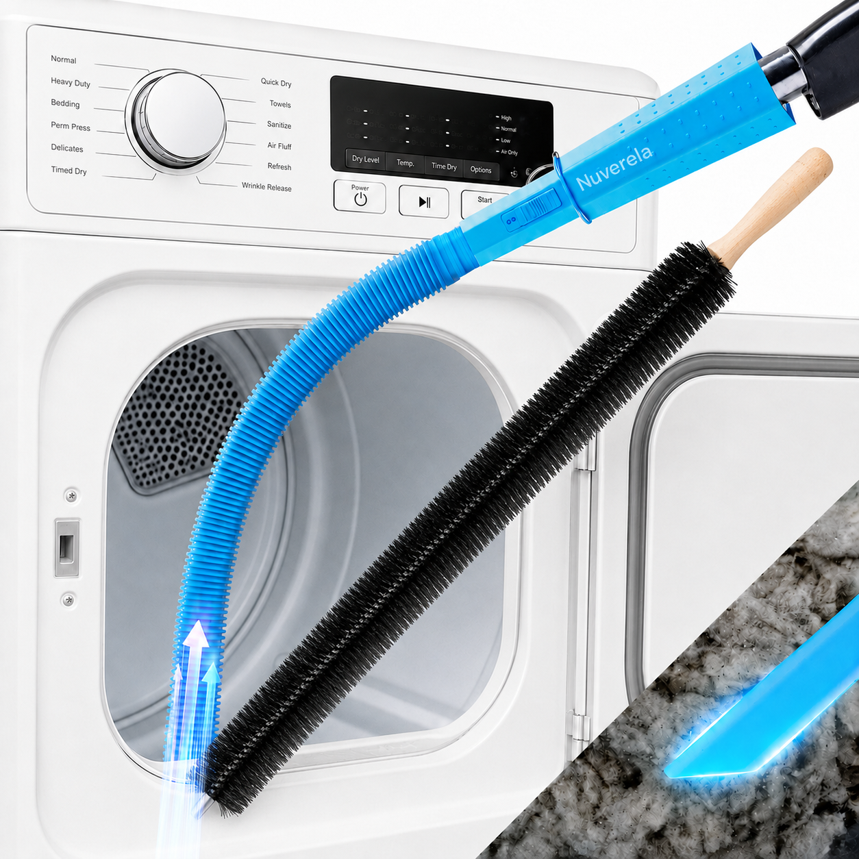 Nuverela DeepReach™ Dryer Vent Cleaning Kit