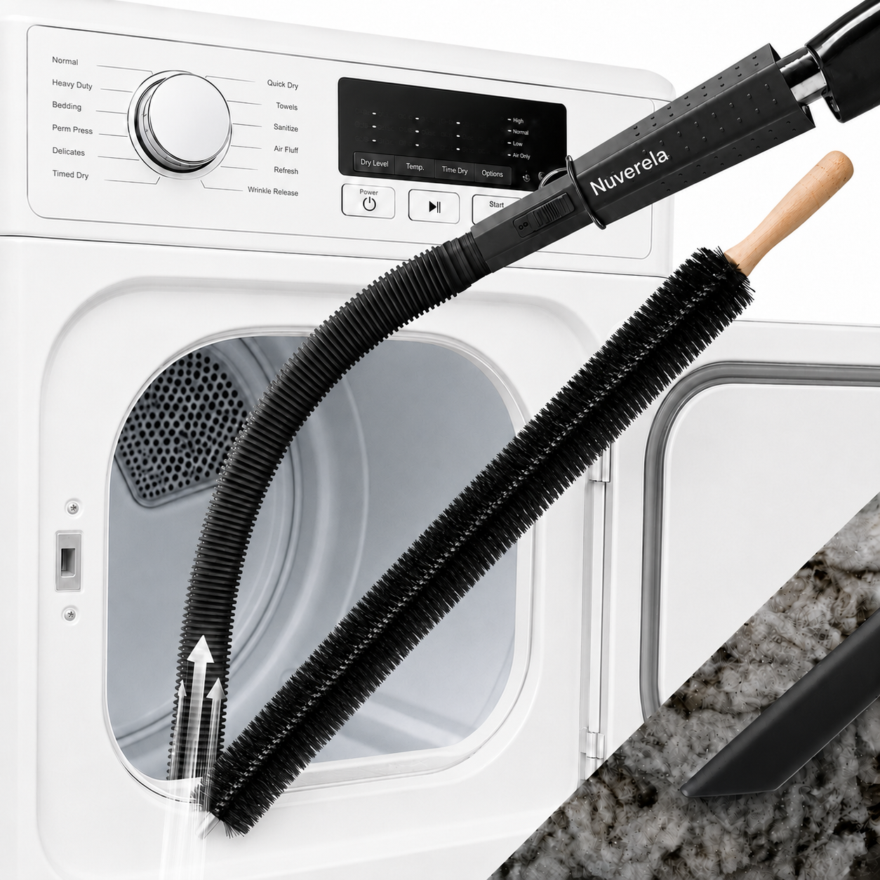 Nuverela DeepReach™ Dryer Vent Cleaning Kit