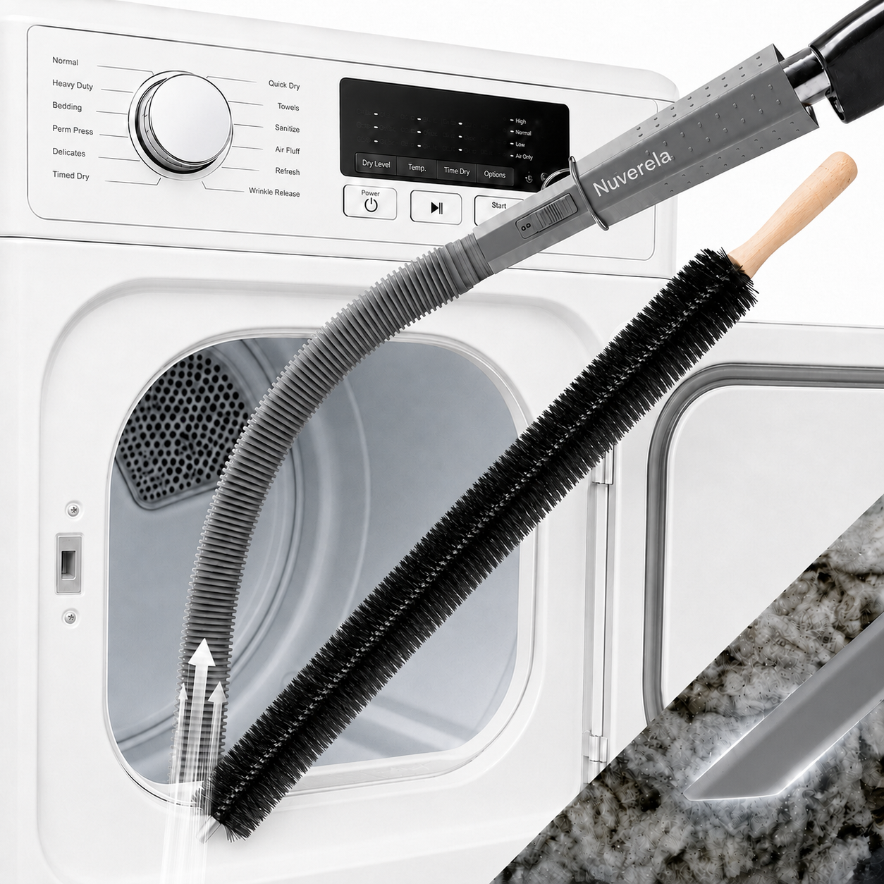 Nuverela DeepReach™ Dryer Vent Cleaning Kit